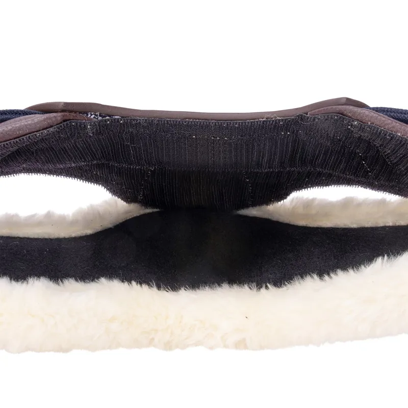 Velociti Lusso Elite Dressage Girth - Havana-5