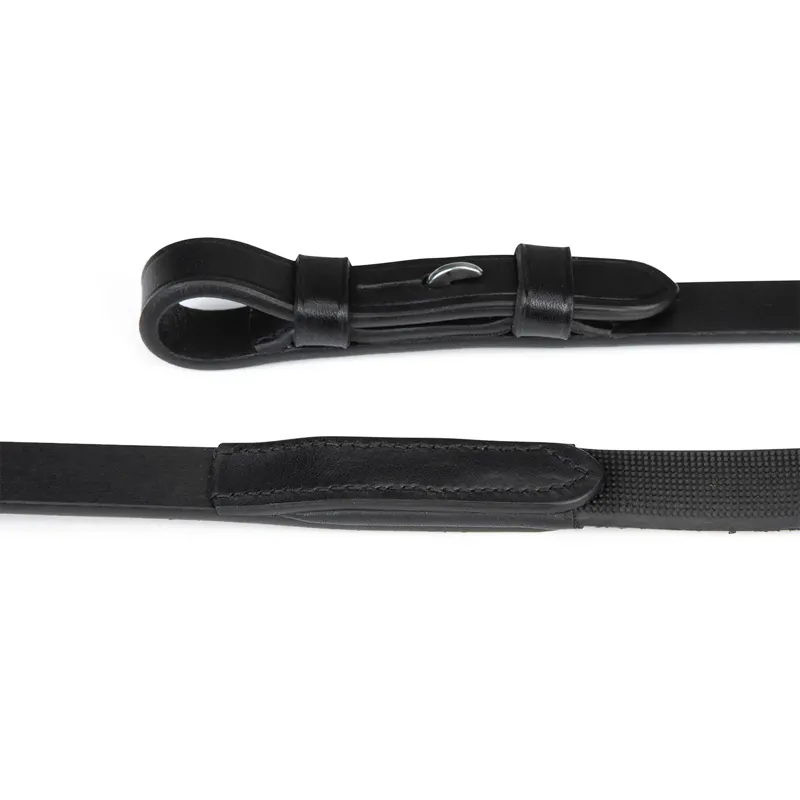 Velociti Lusso Elite Pro Soft Grip Reins - Black-3