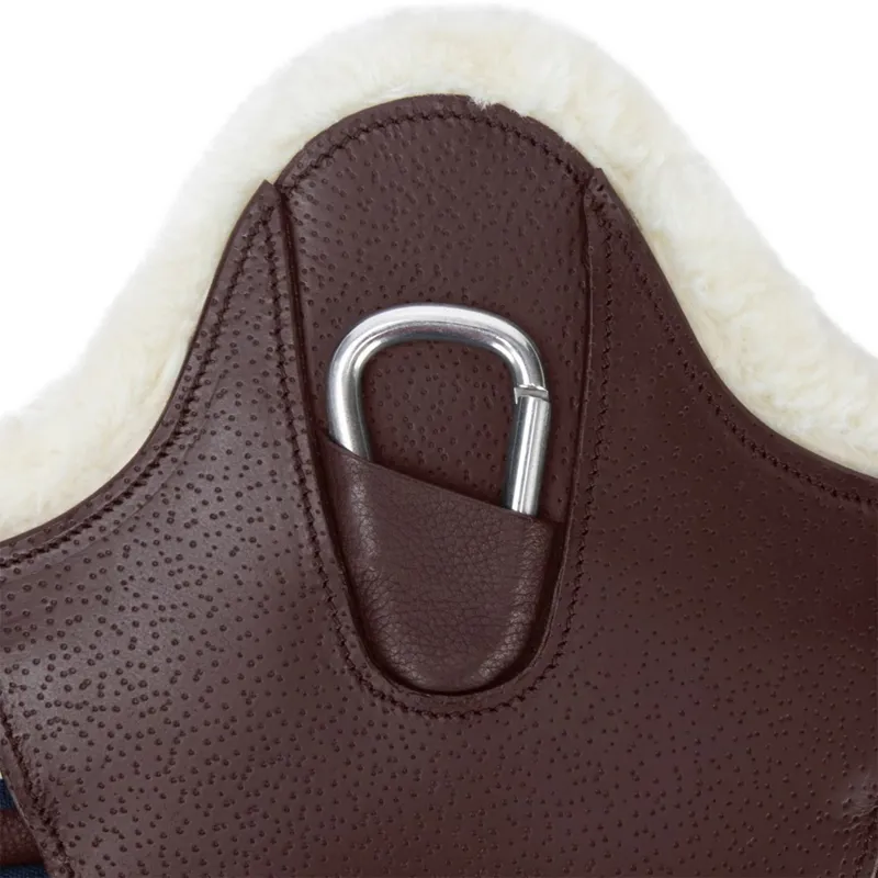 Velociti Lusso Elite Stud Guard Girth - Havana-1