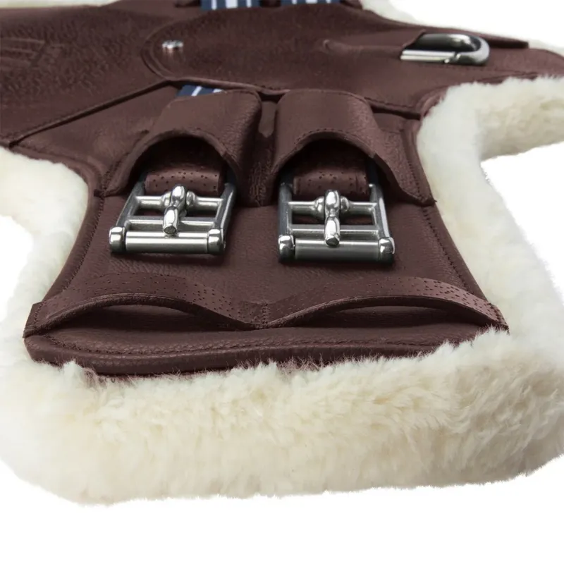 Velociti Lusso Elite Stud Guard Girth - Havana-5