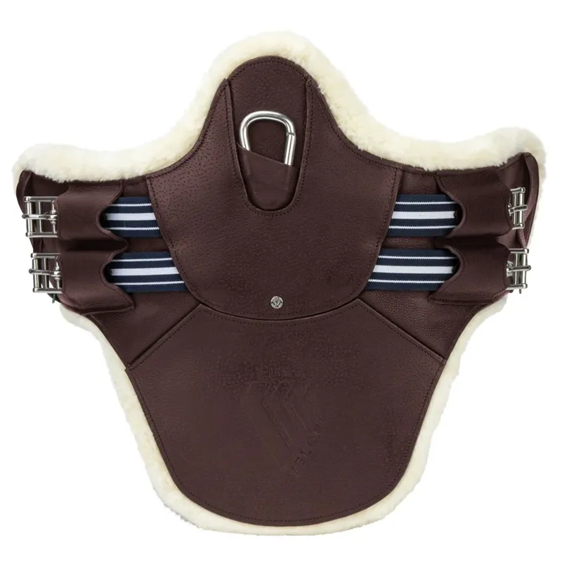 Velociti Lusso Elite Stud Guard Girth - Havana