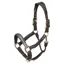 Velociti Lusso Padded Leather Halter - Havana