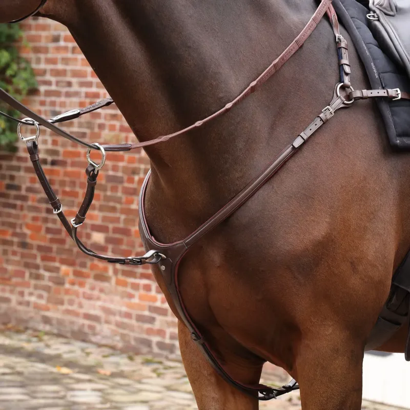 Velociti Lusso Opus Close Contact Breastplate - Brown
