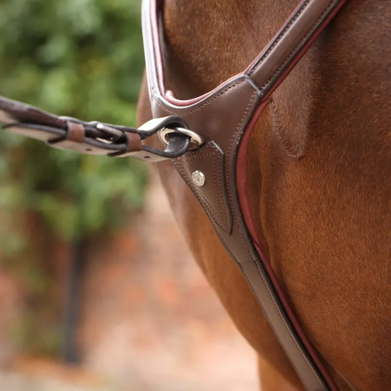Velociti Lusso Opus Close Contact Breastplate - Brown-2