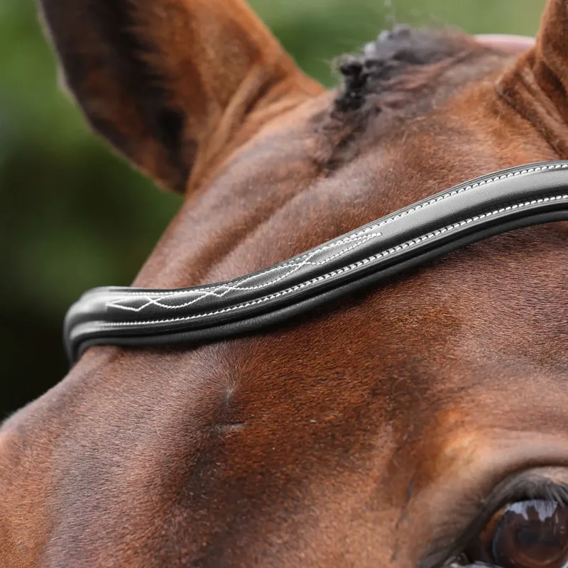 Velociti Lusso Opus 180M Grackle Bridle - Black-5