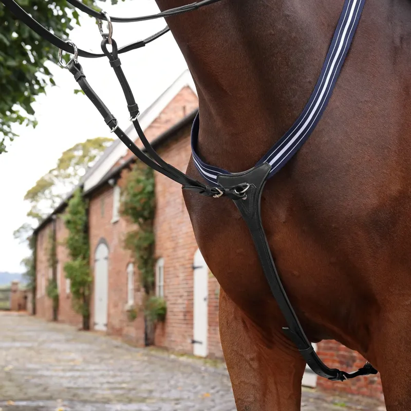 Velociti Lusso Opus Elastic Breastplate - Black