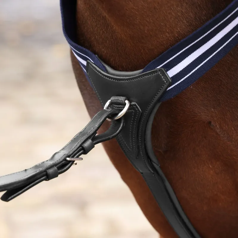 Velociti Lusso Opus Elastic Breastplate - Black-2