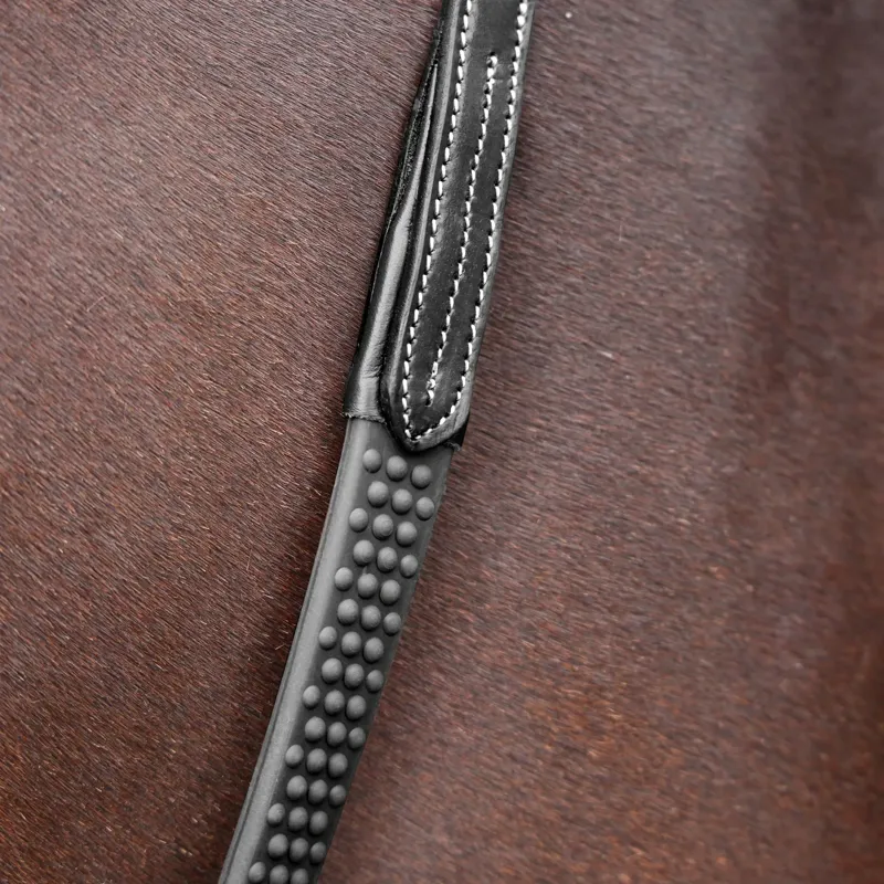 Velociti Lusso Opus Pro SureGrip Rubber Reins - Black-5