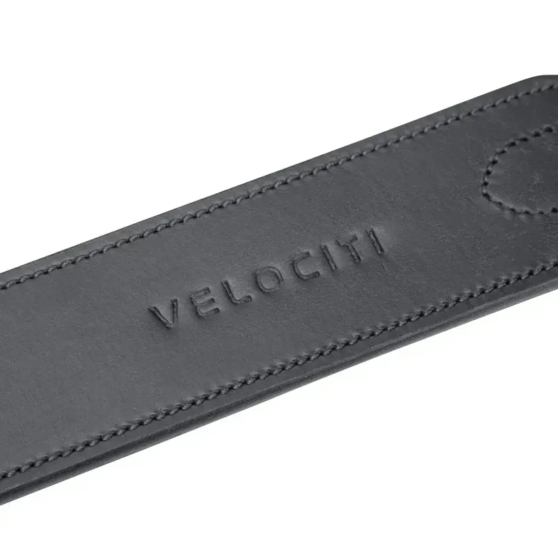 Velociti RAPIDA Wide Stirrup Leathers - Black-7
