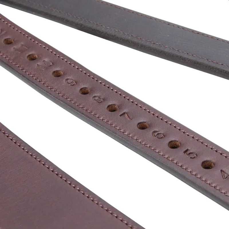 Velociti RAPIDA Wide Stirrup Leathers - Havana-8