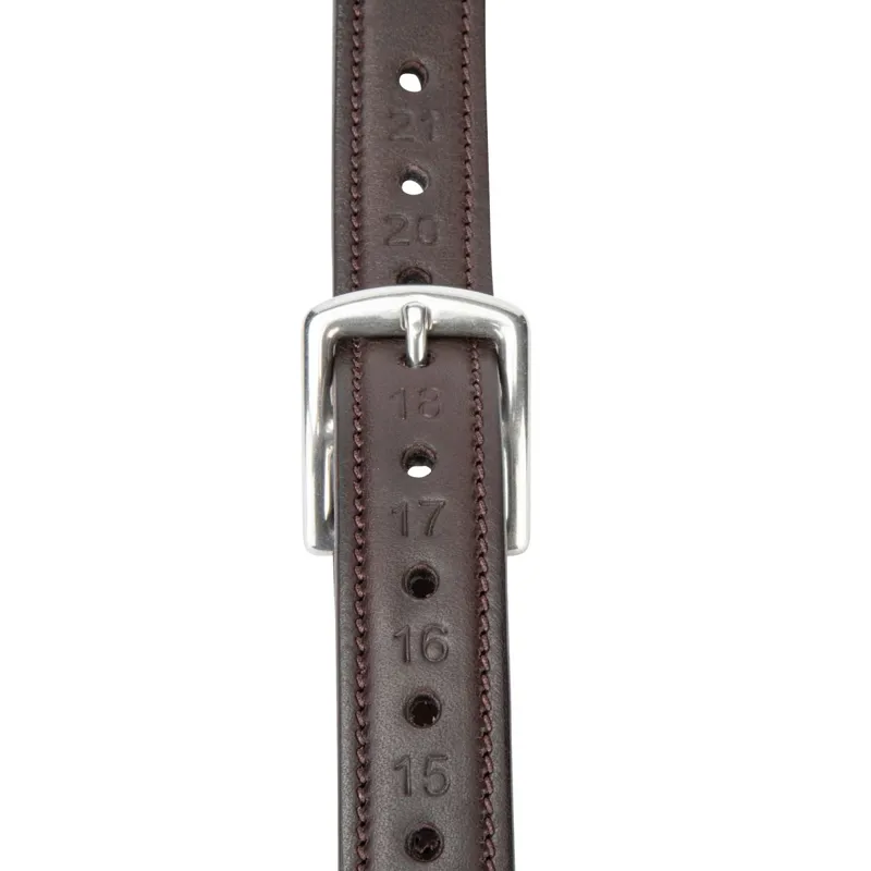 Velociti Lusso Non Stretch Stirrup Leathers - Havana-5