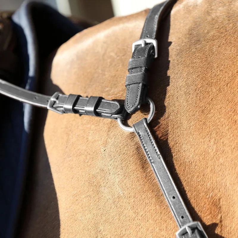 Velociti RAPIDA Ergonomic Five Point Breastplate - Black-2