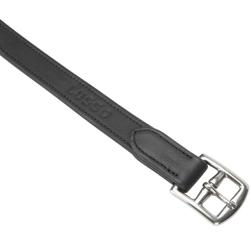 Velociti Lusso Wrapped Stirrup Leathers - Black-4