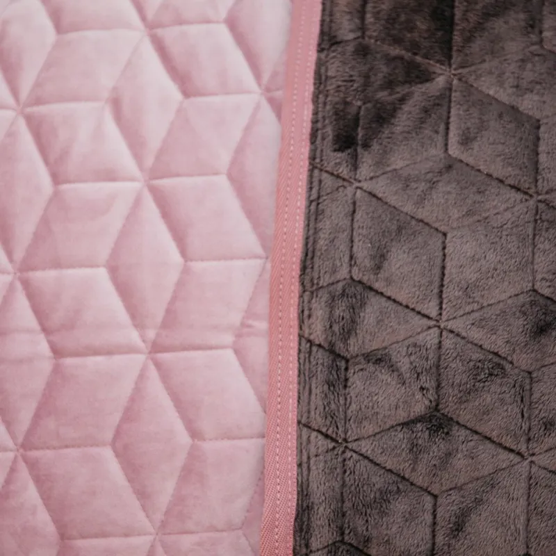 Kentucky Velvet Show Rug - Old Rose-4