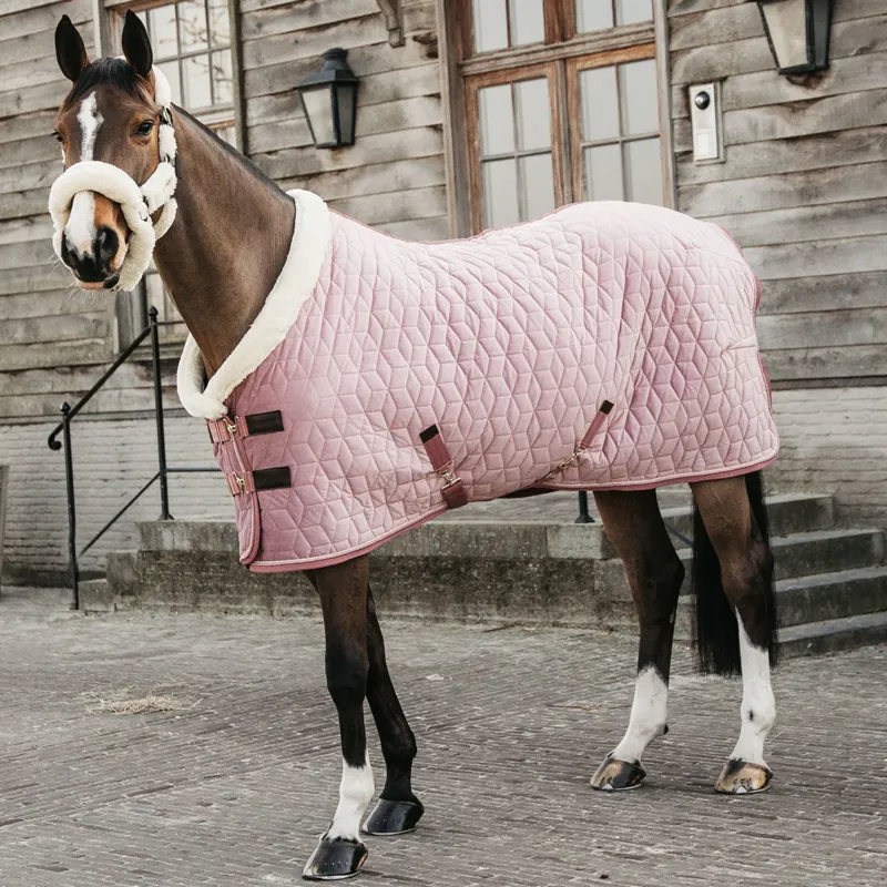 Kentucky Velvet Show Rug - Old Rose