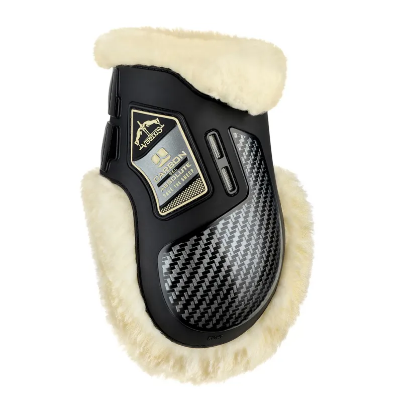 Veredus Carbon Gel Absolute Save The Sheep Fetlock Boots - Black-2