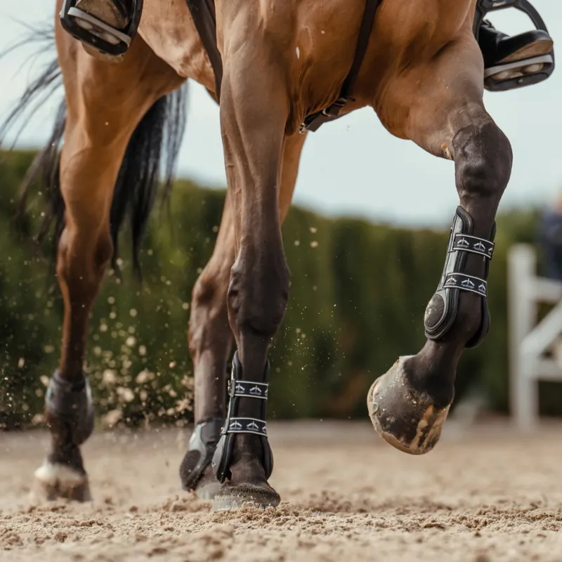 Veredus Carbon Gel Vento Front Tendon Boots - Black-2