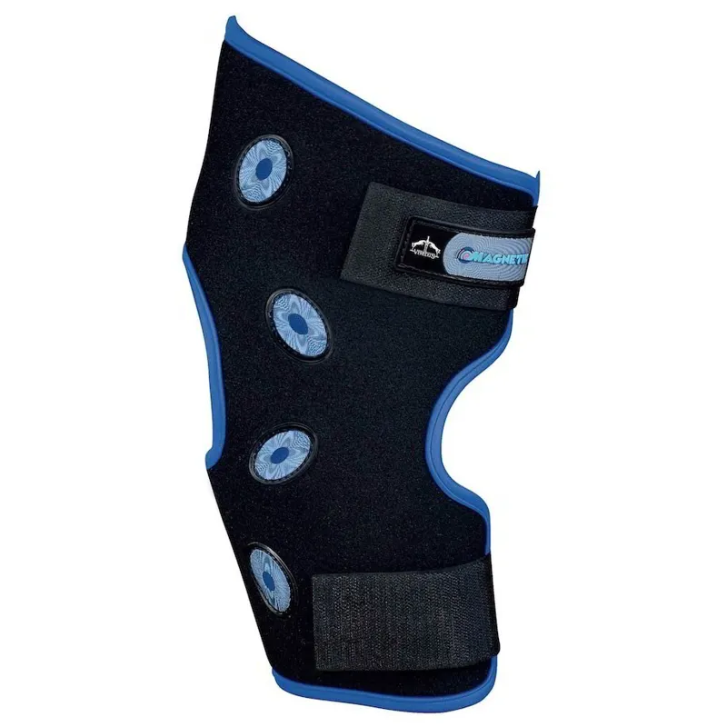 Veredus Magnetik Hock Boot Magnetic Therapy - Black/Blue-1