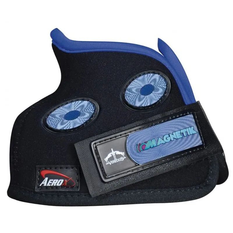 Veredus Magnetik Hoof Boot Magnetic Therapy - Black/Blue-1