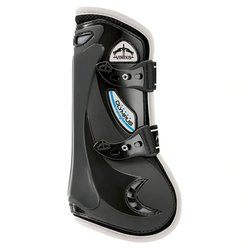 Veredus Olympus Vento Front Tendon Boots - Black/Ivory