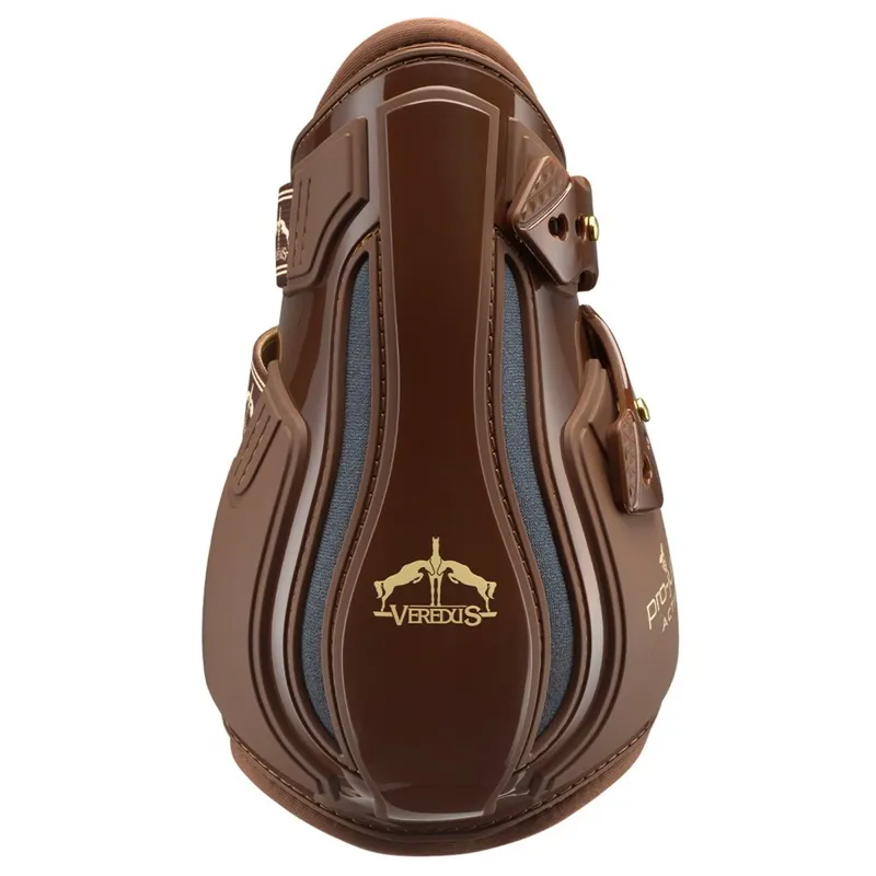 Veredus Pro Jump Active Elastic Hind Fetlock Boots - Brown-1