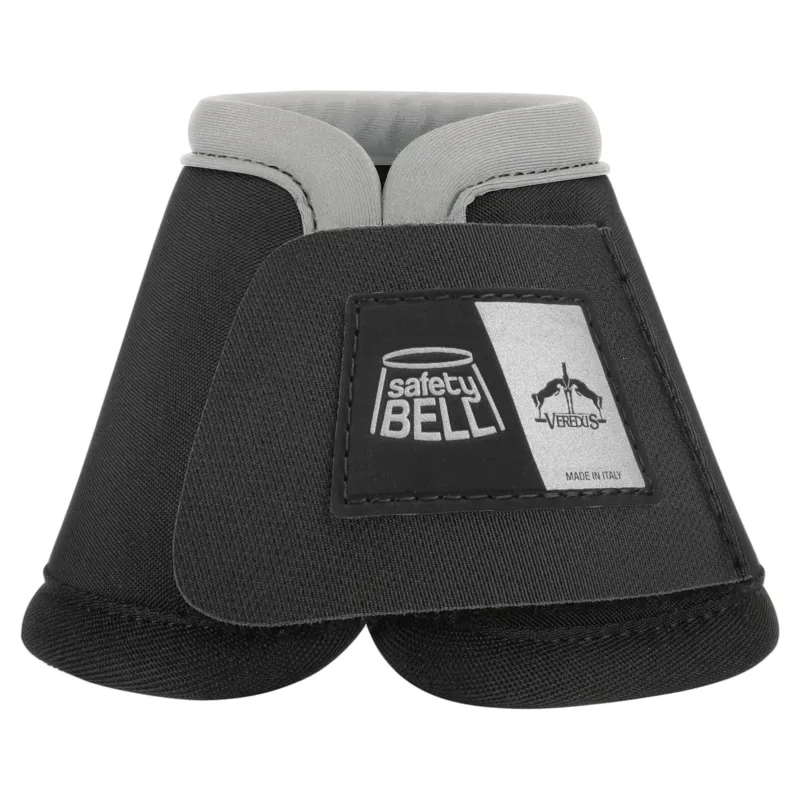Veredus Safety Bell Light Bell Boots - Black/Ivory