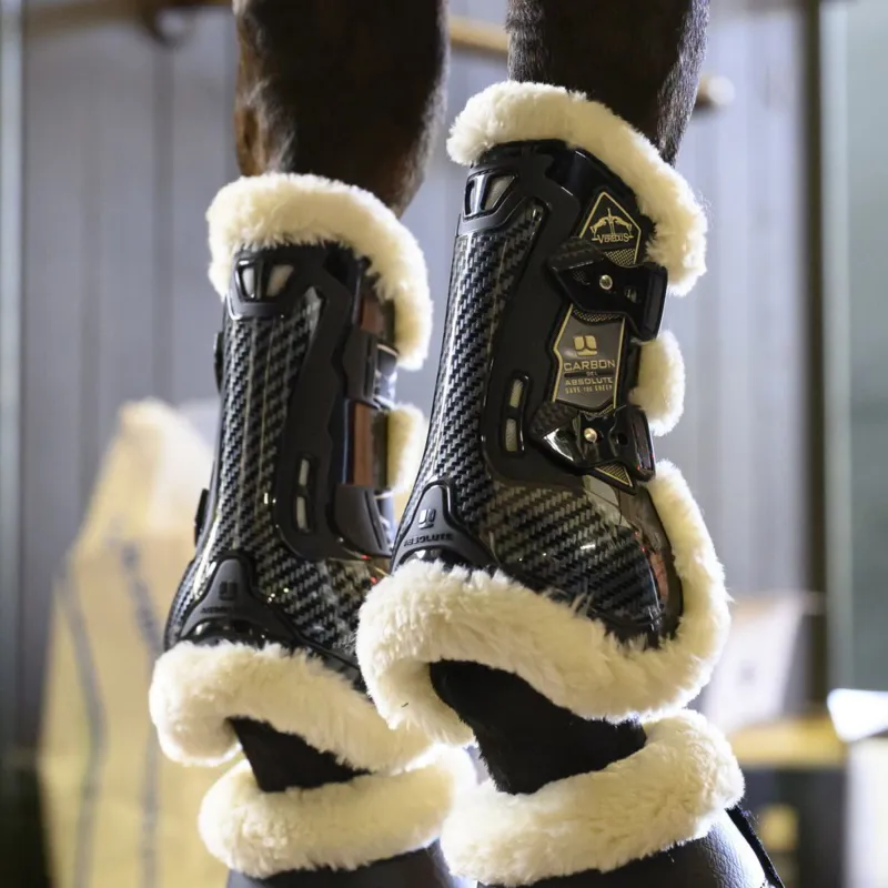 Veredus Carbon Gel Absolute Save The Sheep Tendon Boots - Black-2