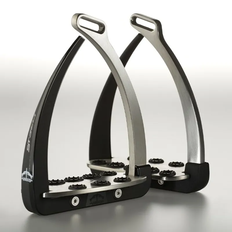 Veredus Vita Steel1 Stirrups - Black-1