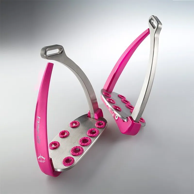 Veredus Vita Steel1 Stirrups-Pink-1
