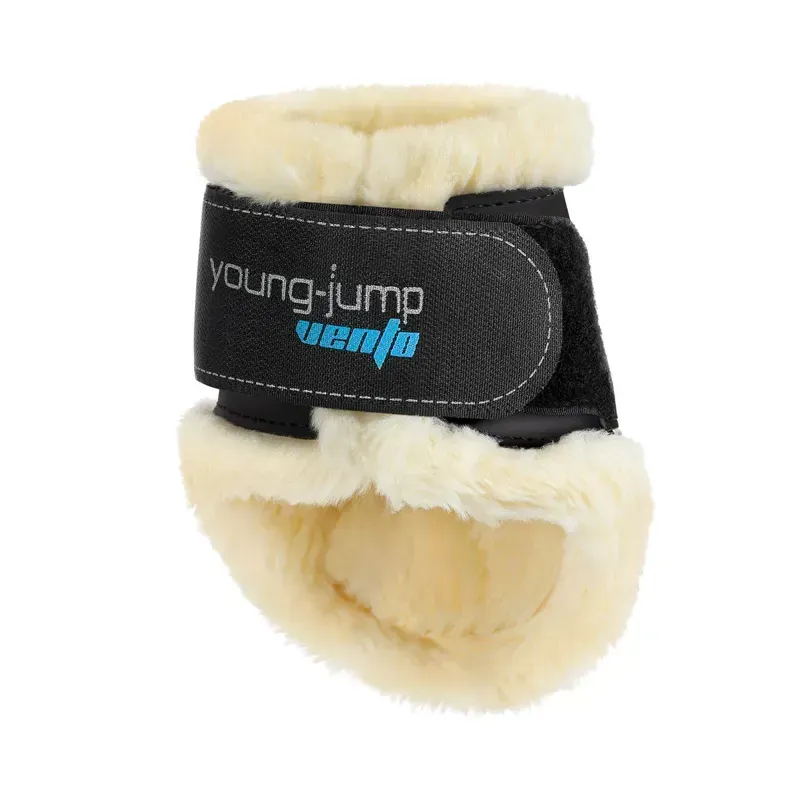 Veredus Young Jump Vento Save The Sheep Hind Fetlock Boots - Black-1