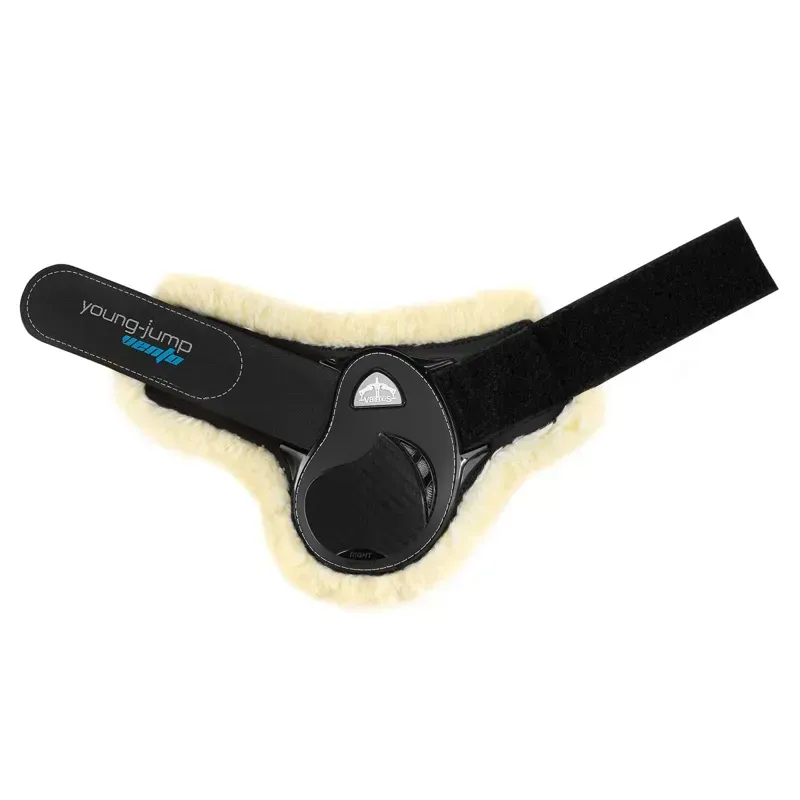 Veredus Young Jump Vento Save The Sheep Hind Fetlock Boots - Black-2
