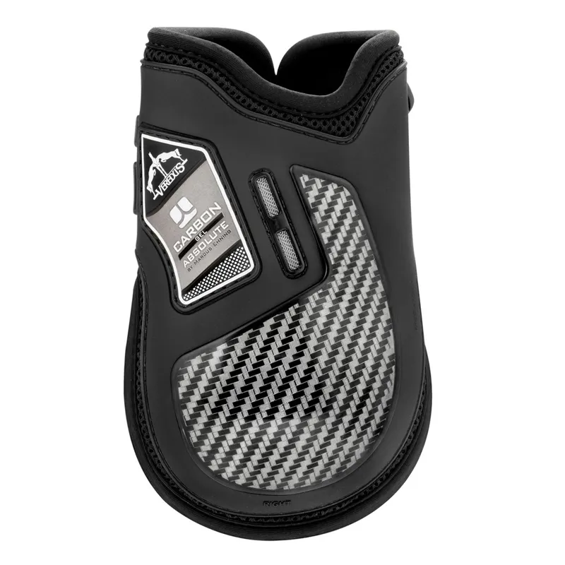 Veredus Carbon Gel Absolute Hind Fetlock Boots - Black