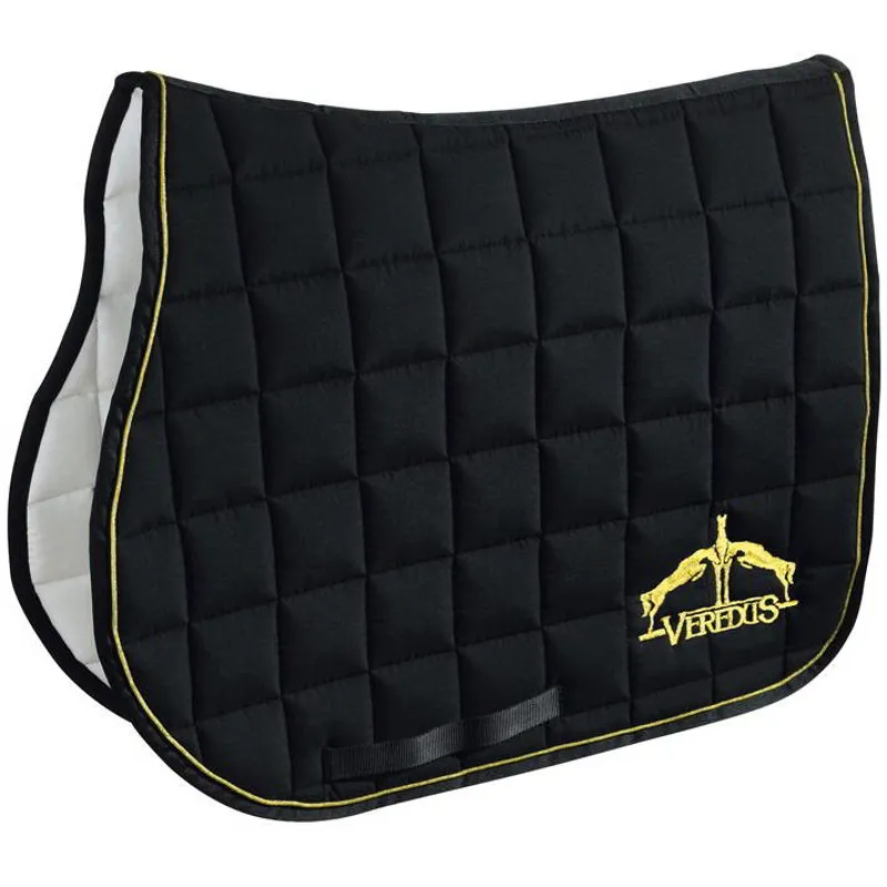 Veredus Grand Slam Jumping Saddle Pad - Black/Gold