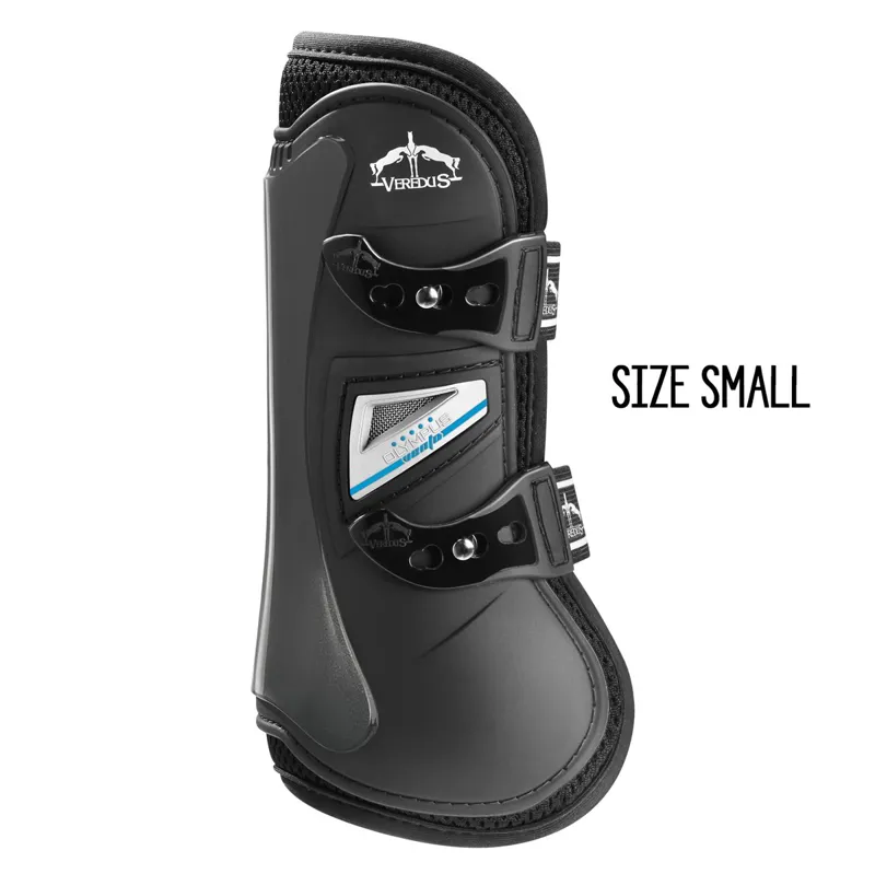 Veredus Olympus Vento Front Tendon Boots - Black-1