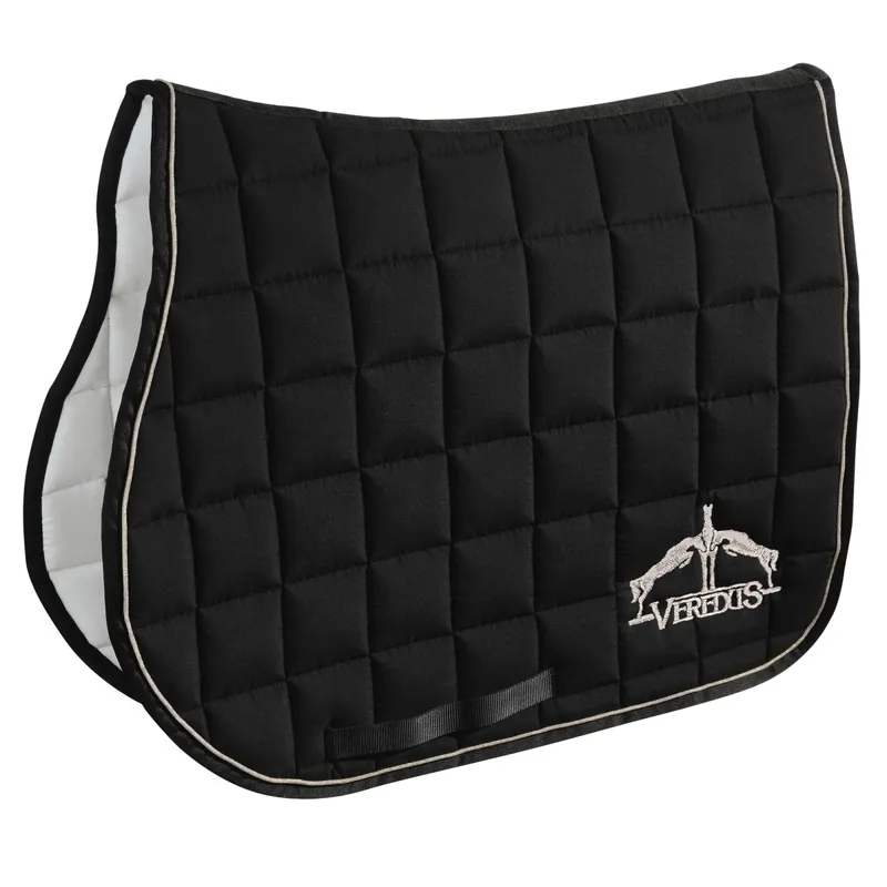Veredus Jumping Saddle Pad - Black/Ivory
