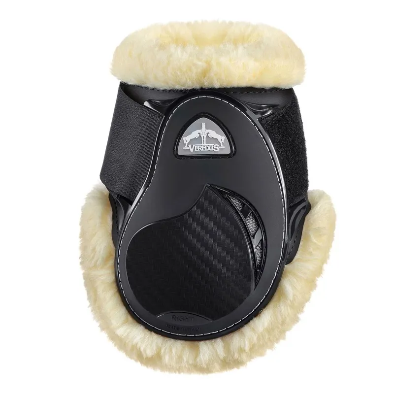 Veredus Young Jump Vento Save The Sheep Hind Fetlock Boots - Black