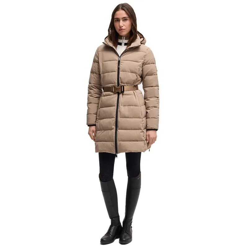 BOSS Equestrian Vespa Women's Puffer Coat - Camel-6