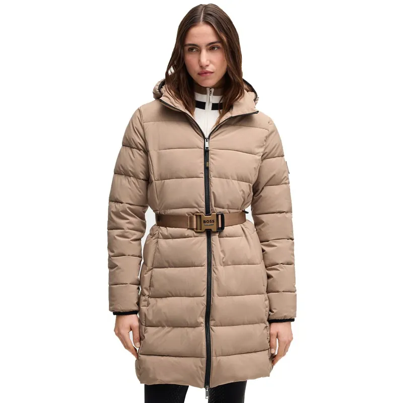 BOSS Equestrian Vespa Women's Puffer Coat - Camel
