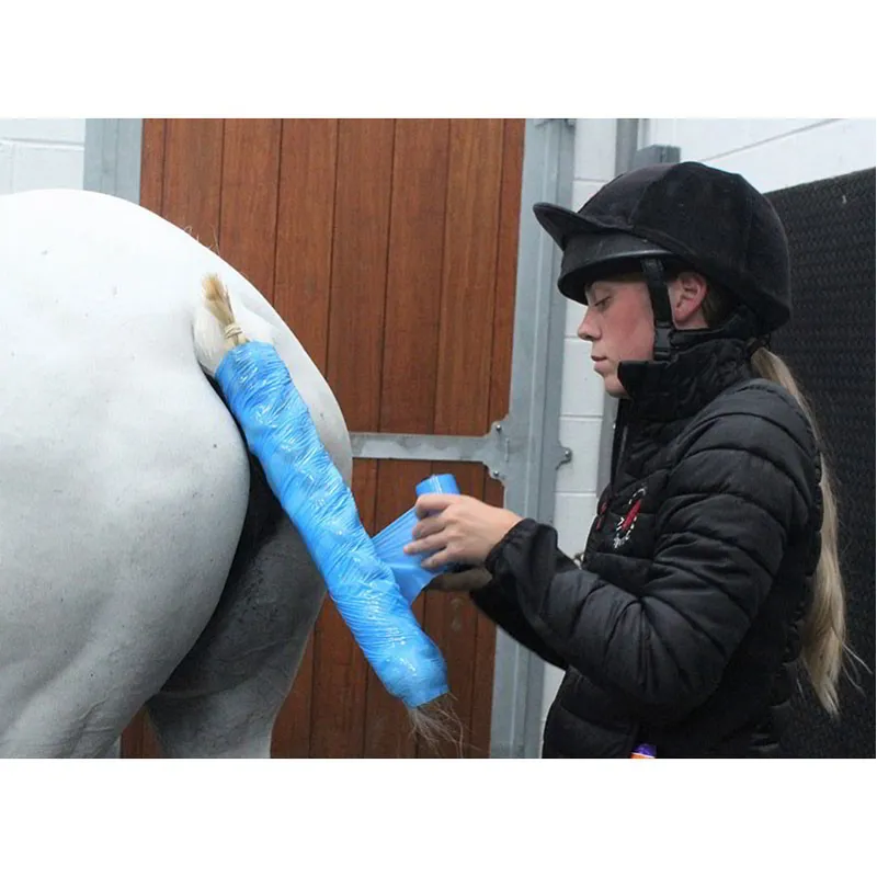Vet Cling Multi Purpose Film Wrap - Blue-1