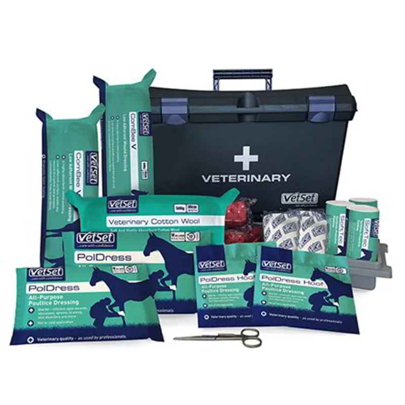 VetSet Complete Equine First Aid Kit and Box