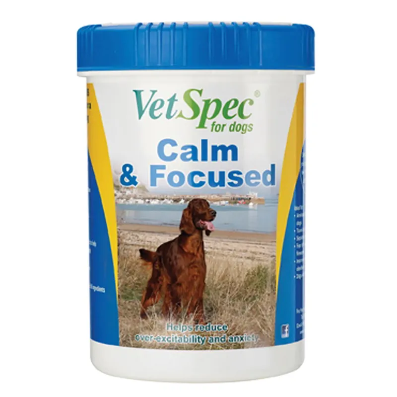 VetSpec Calm and Focused Dog Supplement-1