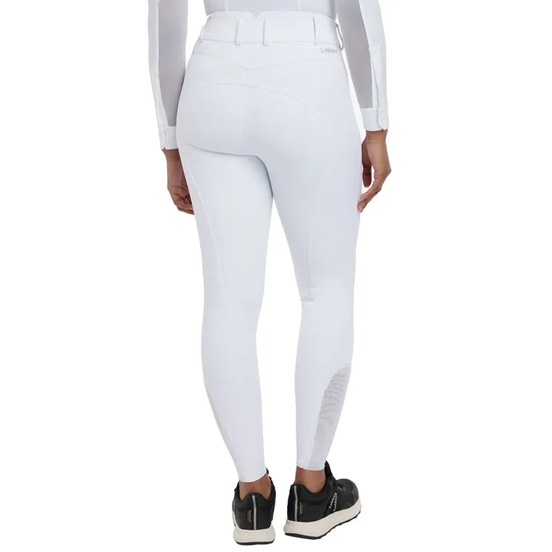 LeMieux Victoria Silicone Womens Competition Breeches - White-1