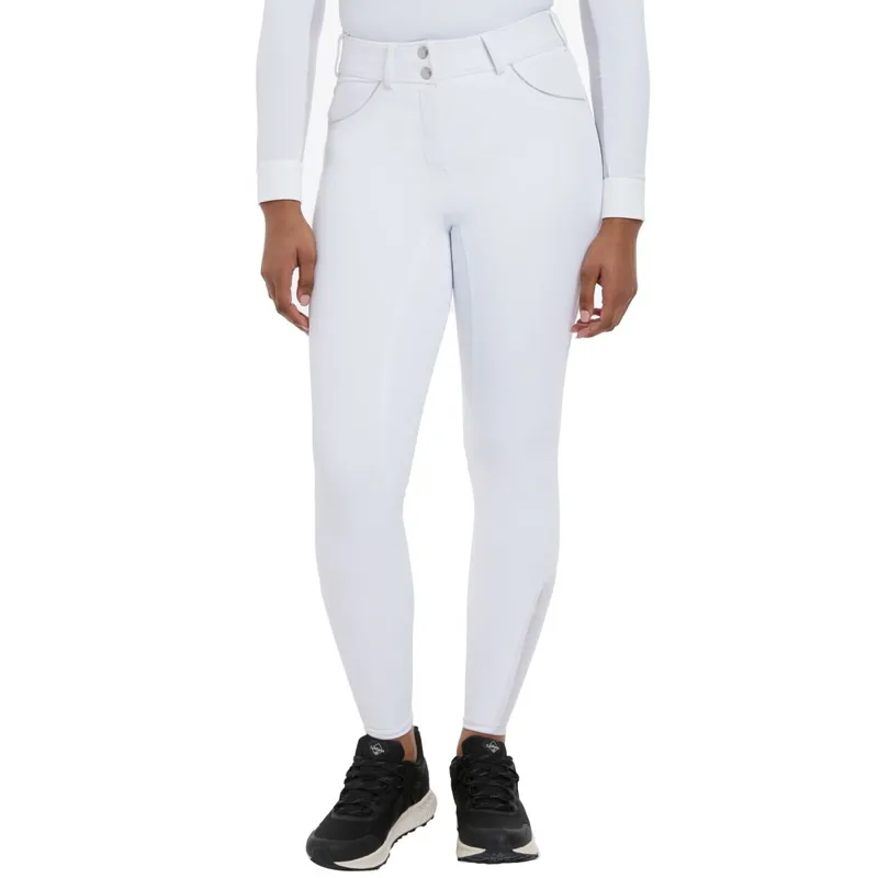 LeMieux Victoria Silicone Womens Competition Breeches - White-4