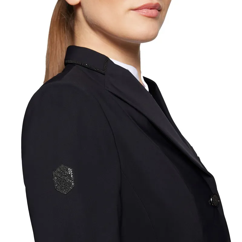 Samshield Victorine Crystal Fabric Women's Show Jacket - Black-1