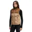 BOSS Equestrian Viola Cord Womens Puffer Vest - Camel