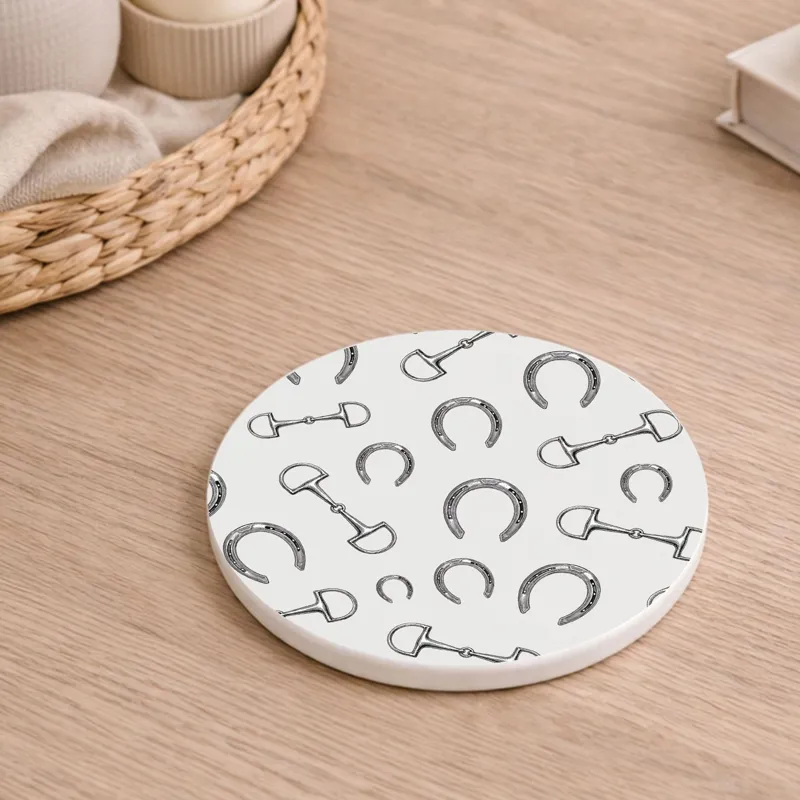 Vivid Squid Ceramic Coaster - Bits and Shoes