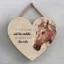 Vivid Squid Small Heart Plaque - Be Ready For The Ride