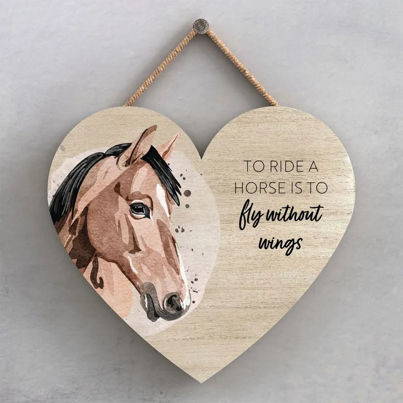 Vivid Squid Small Heart Plaque - Fly Without Wings