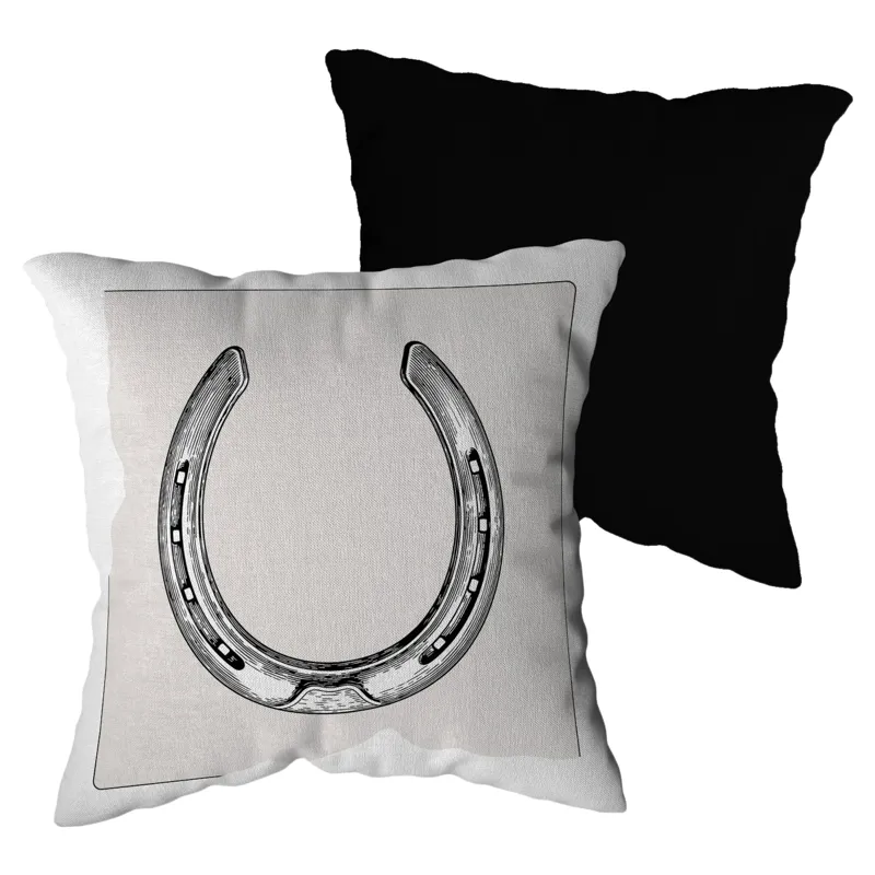 Vivid Squid Cushion Cover - Horseshoe