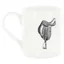 Vivid Squid Ceramic Mug - Saddle